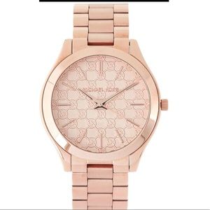 Michael Kors Rose Gold-Tone Watch